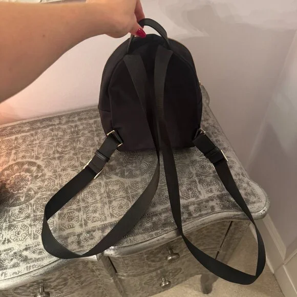 Kate Spade Black Nylon Mini Backpack - Picture 8 of 13